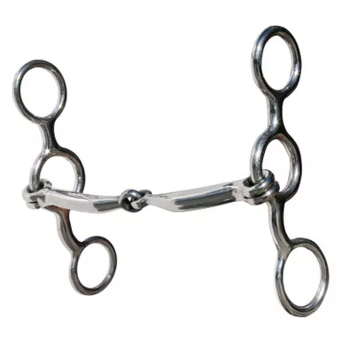 PROFESSIONAL'S CHOICE Equisential Performance Short Shank Smooth Snaffle Bit (EQB-402)