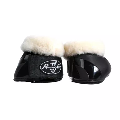 PROFESSIONAL'S CHOICE Spartan II Bell Boots With Fleece (BBF56-BLA)