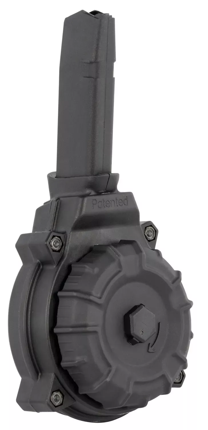ProMag OEMBlack Drum 50rd for 9mm Luger Glock 48, 43X