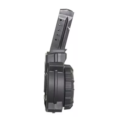 ProMag S&W Shield 9mm 50 Round Drum Magazine BLACK Polymer DRM-A15