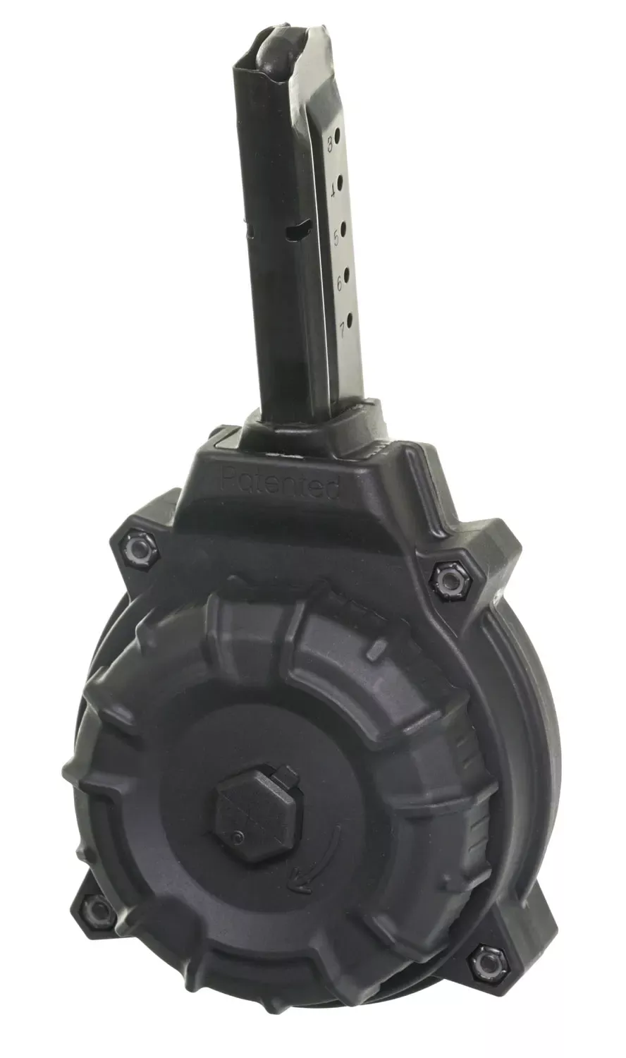 ProMag Standard Black Drum 50rd for 9mm Luger S&W M&P Shield