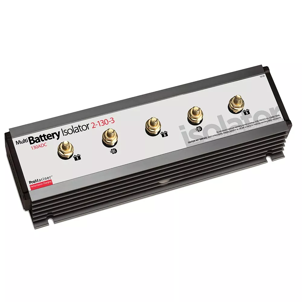 ProMariner Battery Isolator – 130 AMP – 2 Alternator – 3 Battery [12133]
