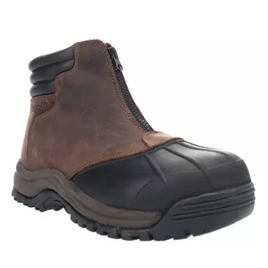 PROPET Men's Blizzard Brown/Black Work Boots (MBU005LBRB)