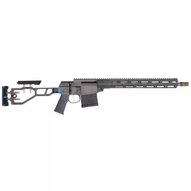 Q Llc The Fix .308 Win Bolt Action Rifle, Q Blue 16" Barrel Gery/Black/Blue