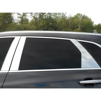QAA Compatible with 2017-2020 Cadillac XT5 6 Piece Stainless Pillar Post Trim (PP57261)