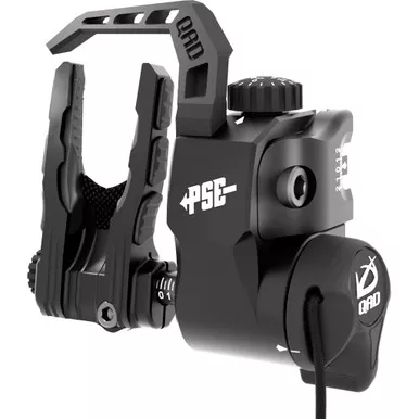 QAD UPMX2BK-L Ultrarest Integrate MX2 Rest for PSE Bows, Black, Left Hand