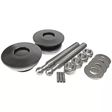 QUIK-LATCH Aluminum Low Profile Quick Release Hood Pin Kit (QL-50)