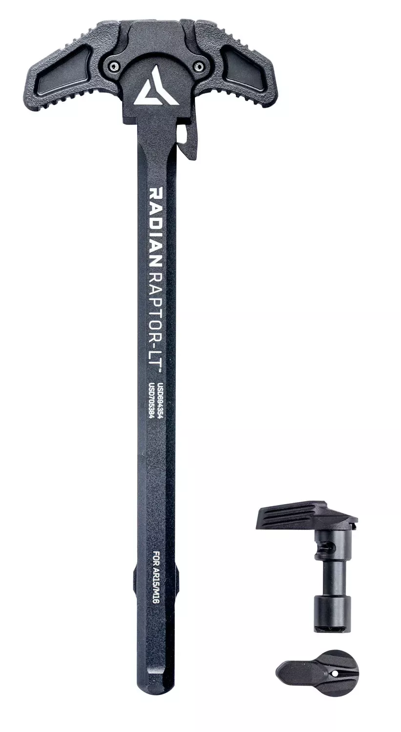 RADIAN WEAPONS Raptor-LTCharging Handle with Talon Safety AR-15, M16 Black Aluminum/Polymer