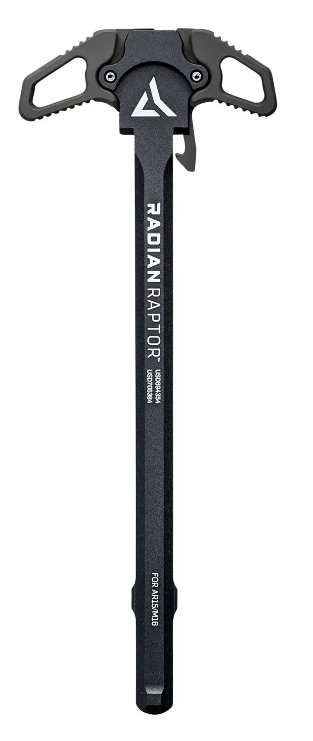 RADIAN WEAPONS RaptorCharging Handle AR-15, M16 Radian Gray Aluminum