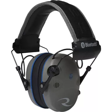 Radians R3700EECS R3700 Bluetooth Quad Electronic Earmuff, Pewter/Black, 1 Pack
