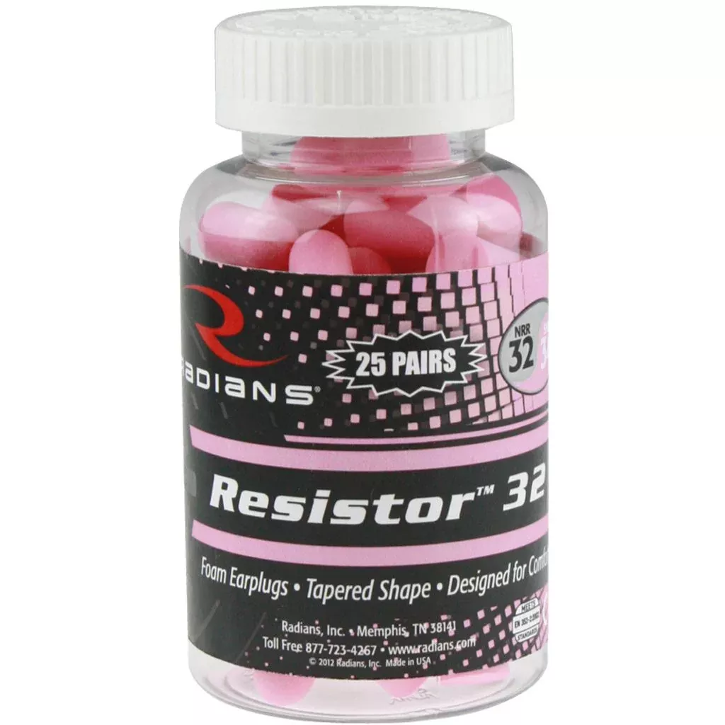 Radians Resistor 32 Foam Ear Plugs