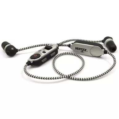 Radians VX-BTAC10 Vertex Corded Bluetooth Electronic Earbuds, Tan