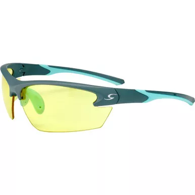 Radians WS2340CS Ladies Range Shooting Glasses, Aqua/Amber, 1 Pack