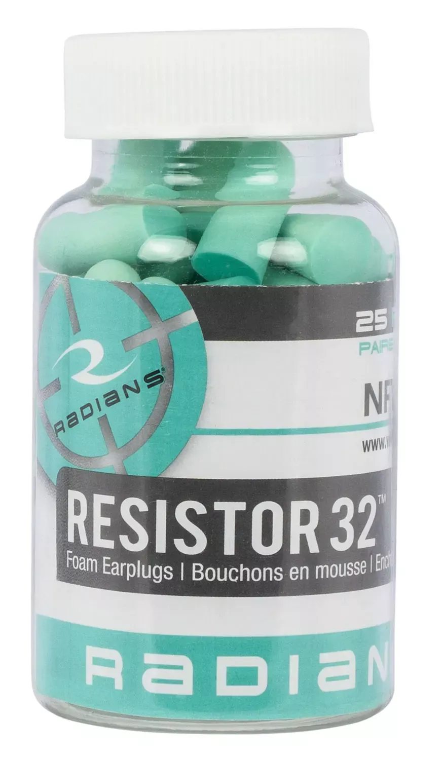 RadiansResistor Earplugs 32 dB In The Ear