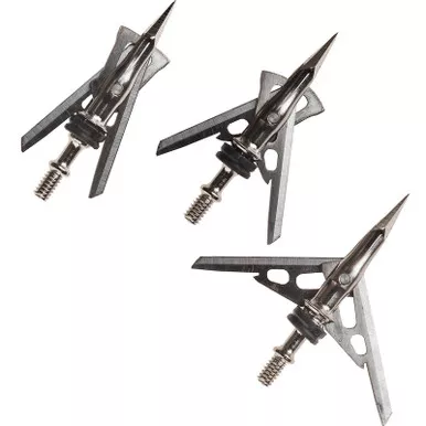 Rage Hypodermic 100 Grain 2 Blade Mechanical Broadhead 2" Cut 3 PK 39100
