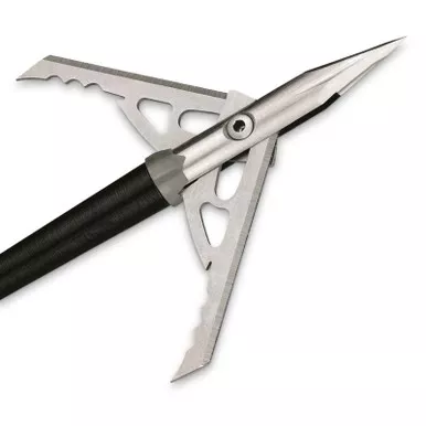 Rage Hypodermic Trypan Broadhead Titanium 100Gr 3Pk 35100