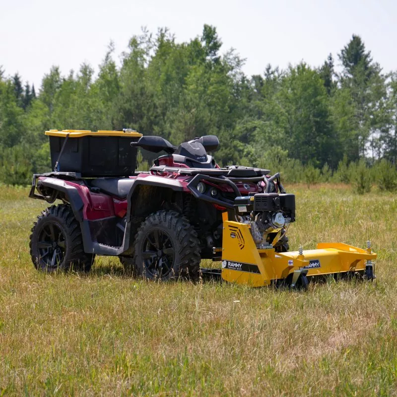 Rammy Flail Mower 120 | Width 48" | Engine 306cc (14 HP) | For ATVs