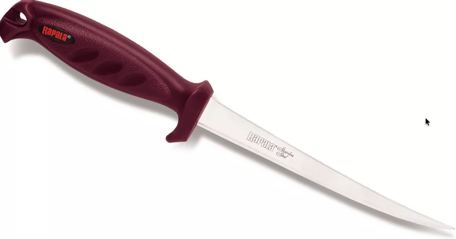 Rapala Hawk Fillet Knife 6″ SS Blade Plastic Handle 126SP
