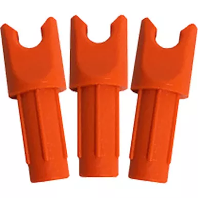 Ravin R123 R500 Series Replacement Nocks, Orange, 12 Pack