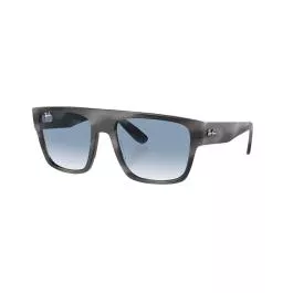 Ray-Ban Unisex Drifter - Striped Gray - Clear Gradient Blue - Non-Polarized