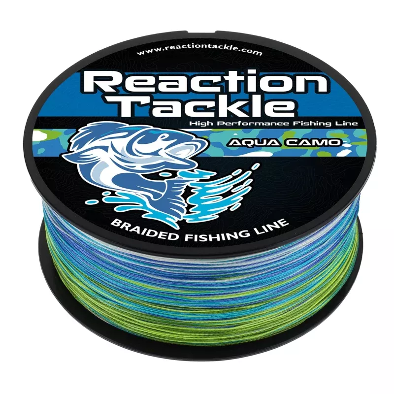 Reaction Tackle Braided Fishing Line – Aqua Camo