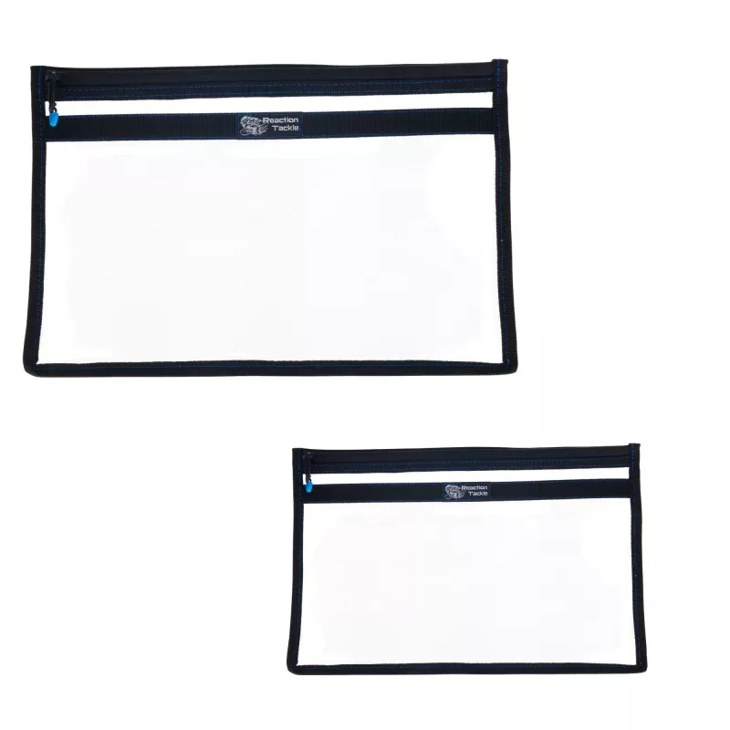 Reaction Tackle Clear Storage Bag Tackle Pak – Water-Resistant Plastic Storage