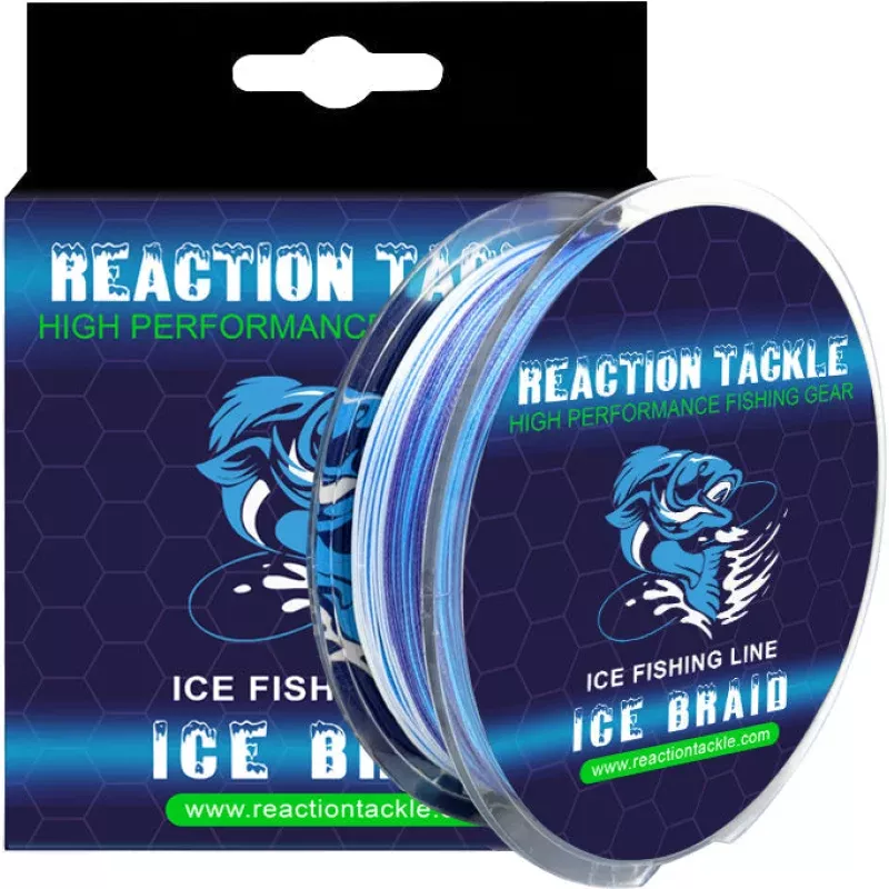 Reaction Tackle Ice Fishing Braided line – 8 Strand