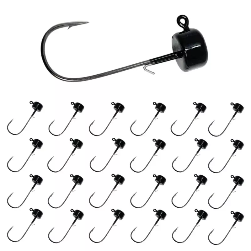 Reaction Tackle Lead Ned Rig – Shroom Jigs (25-Pack)