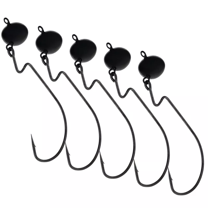 Reaction Tackle Lead Swing Football Jigs – 5-PACK