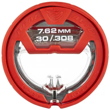 Real Avid Bore Boss, Ultra-Compact Bore Cleaning System, Fits .30, .308, 7.62mm Caliber Firearms