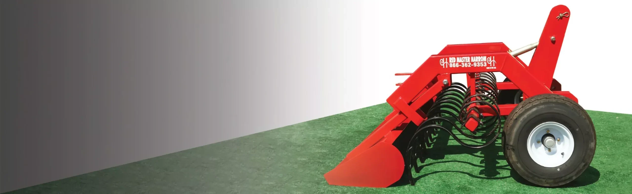 Red Master Harrow | Junior | Mechanical Arena Drag | 8 ft Width | 26–28 HP | For Compact & Utility Tractors