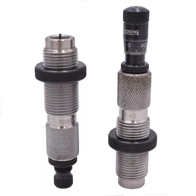 REDDING Premium Die Sets for Rifle Cartridges w/STD Micrometer