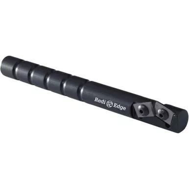 Redi-Edge Original Knife Sharpener Right Handed Duromite Blades Black Anodized Aluminum Body