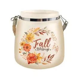 Regal Art & Gift LED Harvest Glass Jar – Fall Blessings