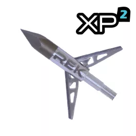 REK Broadheads XP-2 w/ REK Lock Retention - 125 Grain - 3 Pack