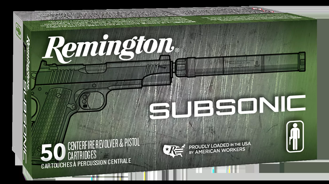Remington Advanced Armament Subsonic 9mm Luger 147 Gr. FMJ 50/Box