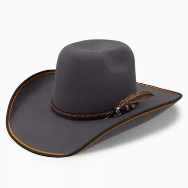 RESISTOL 3X Range Rider B Felt Gray Hat (RWRAREB904253)
