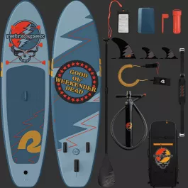 Retrospec Weekender Inflatable Stand Up Paddle Board 10'6"