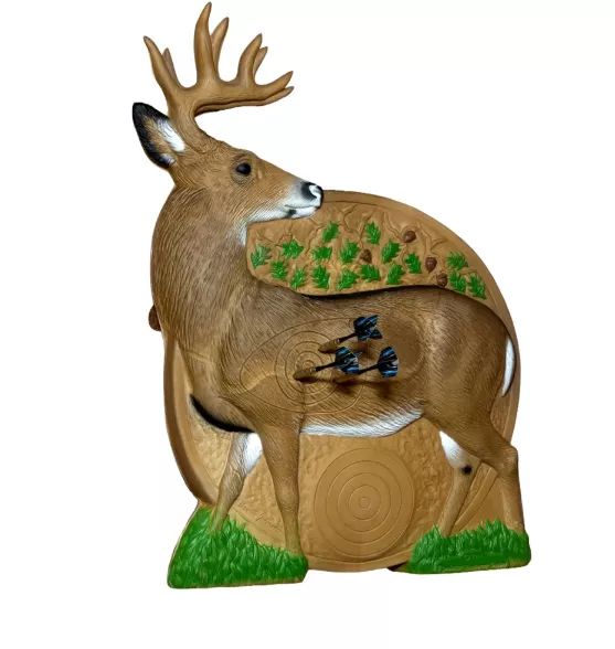Rinehart Whitetail 3D Foam Archery Target – Self-Healing Deer Target for Bow Hunting Practice