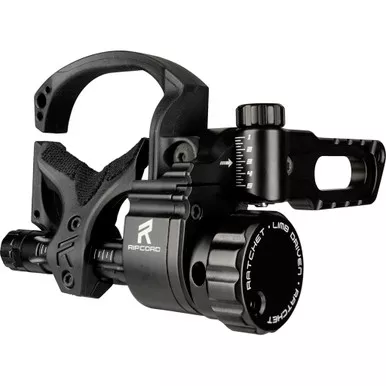 Ripcord RC12015X03-R Ratchet Arrow Rest, Limb Driven, Standard, Micro, Black, Right Hand