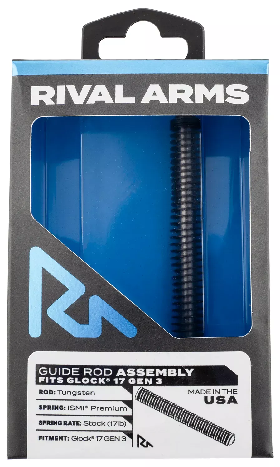 Rival Arms Guide Rod AssemblyFits Glock 17 Gen3 Tungsten