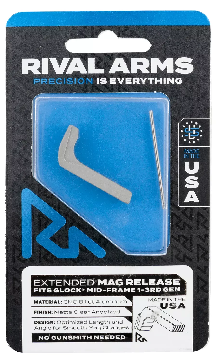 Rival Arms Magazine Release Fits Glock Gen1-3