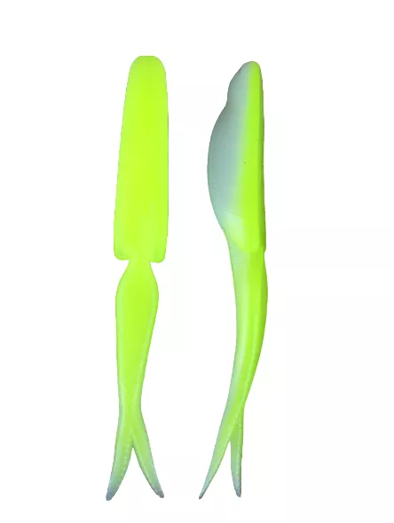 River Rock Baits Jointed Jerkbait 4" - Chartreuse Pearl