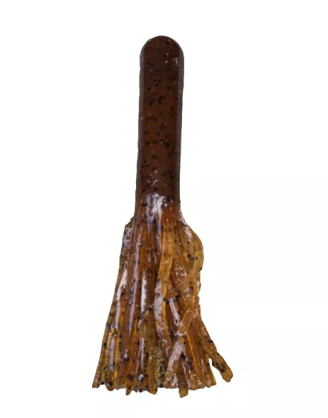 River Rock Baits Solid Head Elite Tube 4" - Amber Smash