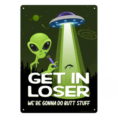 Rivers Edge Tin Signs 12" X 17" BUTT STUFF