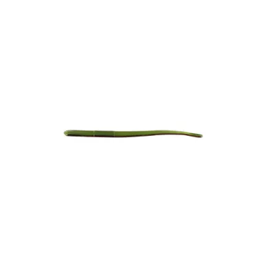 Roboworm Straight Tail Worm Soft Plastic Worm 8 pack Green Weenie 4.5"
