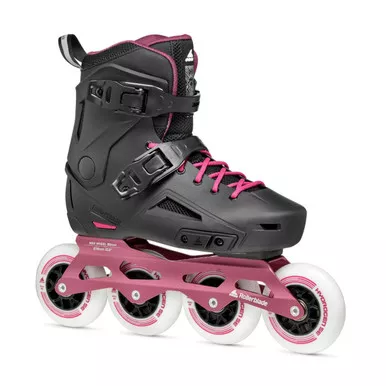 ROLLERBLADE Womens Lightning 90 Black/Sangria Inline Skate (07372200Q78)