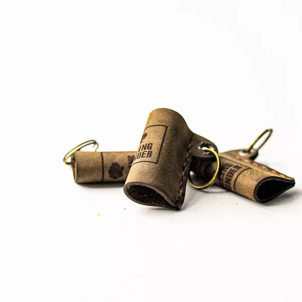 Rolling Thunder Game Calls Leather Chapstick Holder #LG-016