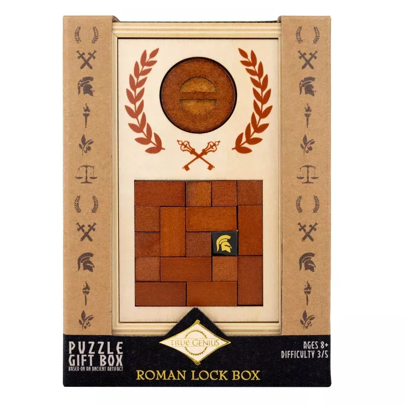 Roman Lock Box – Secret Gift Box Puzzle