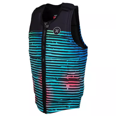 RONIX Men's Party Bright Stripes CE Approved Impact Vest